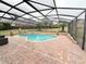 Relaxing screened-in pool area at 209 San Carlo Rd, Davenport, FL 33896