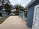 Newly built home with a large backyard and patio at 2104 Newman St, Orlando, FL 32803