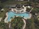 Aerial view of community pool, basketball court, and other amenities at 3063 Juneberry Ter, Oviedo, FL 32766