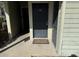 Exterior condo entrance with two doors at 6034 Westgate Dr # 202, Orlando, FL 32835