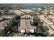 Aerial view of a community showing building location and surrounding landscape at 8276 Maritime Flag St # 201, Windermere, FL 34786