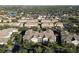 Aerial view of community showcasing building and landscaping at 8276 Maritime Flag St # 201, Windermere, FL 34786