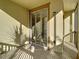 Private screened balcony with sliding glass door at 8276 Maritime Flag St # 201, Windermere, FL 34786