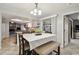 Dining area with kitchen view, table, and four chairs at 1062 Blue Horizon Dr, Deltona, FL 32725