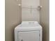 Stackable washer and dryer in laundry closet at 130 Southern Pecan Cir # 102, Winter Garden, FL 34787