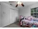 bedroom with a bed, closet and toys at 1501 Red Oak Ct, Apopka, FL 32703