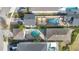 Two houses with private pools and yards at 1549 Corolla Ct, Reunion, FL 34747