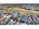 Community overview; showcasing homes and golf course at 1549 Corolla Ct, Reunion, FL 34747