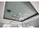 Bedroom ceiling with recessed lighting and fan at 1549 Corolla Ct, Reunion, FL 34747