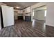 Modern kitchen with dark grey and white cabinets at 4706 Kanoy Dr, Lakeland, FL 33805