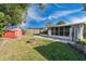 Large backyard with shed and patio at 4806 Hollyberry Dr, Orlando, FL 32812