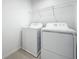 Convenient laundry room with washer and dryer included at 5627 Costa Blanca Way, Davenport, FL 33897