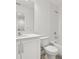 Clean bathroom featuring a white vanity, toilet and bathtub at 6581 Quest St, St Cloud, FL 34771