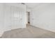 Empty bedroom featuring light walls and carpeted floor at 6581 Quest St, St Cloud, FL 34771