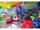 bedroom with bunk beds and Marvel theme at 801 Golden Bear Dr, Kissimmee, FL 34747