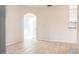 Open living room with tile floors and view of bathroom at 832 Grand Regency Pt # 102, Altamonte Springs, FL 32714