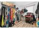 Large walk-in closet with ample shelving and hanging space at 922 Wyoming Ave, St Cloud, FL 34769