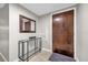 Simple entryway with mirror and console table at 670 Lake Villas Dr # D, Altamonte Springs, FL 32701