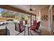 Enjoy dining with a view of your private pool at 8835 Spyglass Loop, Clermont, FL 34711