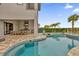 Relaxing pool and spa with outdoor kitchen at 1038 Jack Nicklaus Ct, Kissimmee, FL 34747