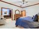 Main bedroom with en-suite bathroom access and ample space at 1105 Superior Ct, Winter Springs, FL 32708