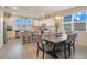 Modern kitchen with white cabinets and granite counters at 13805 Bressler Aly, Windermere, FL 34786