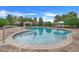 Community pool with spa and ample lounge chairs at 13805 Bressler Aly, Windermere, FL 34786