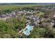 Community overview featuring pool and surrounding homes at 1410 Celebration Ave # 101, Celebration, FL 34747