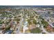 Aerial view showing home's location in a residential neighborhood at 2207 Winter Woods Blvd, Winter Park, FL 32792