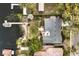 Bird's-eye view of waterfront home and backyard at 2501 Jennifer Hope Blvd, Longwood, FL 32779