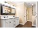 Bathroom with double vanity and granite countertop at 2501 Jennifer Hope Blvd, Longwood, FL 32779