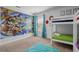 Toy Story themed bedroom with bunk beds and mural at 2957 Beach Palm Ave, Kissimmee, FL 34747