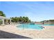 Inviting swimming pool with a spacious patio area at 3 Riverwalk Dr # 405, New Smyrna Beach, FL 32169