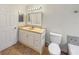 Bathroom with vanity and toilet at 311 Silver Pine Dr, Lake Mary, FL 32746