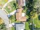 An aerial view showcases this home's prime location and well-maintained surroundings at 4130 Floralwood Ct, Orlando, FL 32812