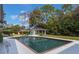 Inviting swimming pool with brick coping at 601 Sweetwater Club Blvd, Longwood, FL 32779