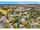 Aerial view of a neighborhood near a park and town at 631 Callahan St, Winter Park, FL 32789