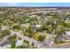 Aerial view of houses and roads in a residential area at 631 Callahan St, Winter Park, FL 32789