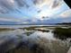 Peaceful lakefront view at sunset with scenic clouds at 6976 Church Lake St, Groveland, FL 34736