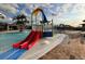 Interactive splash pad with slides for  at 6976 Church Lake St, Groveland, FL 34736