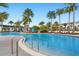 Steps leading into the refreshing community pool at 9203 Neher St, Orlando, FL 32827