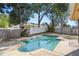 Inviting rectangular swimming pool in the backyard at 1163 Queen Elaine Dr, Casselberry, FL 32707