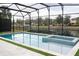 Enjoy this refreshing pool and spa with a screened enclosure at 12088 Uleta Ln, Orlando, FL 32827