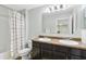Double vanity bathroom with shower/tub combo at 131 Cambria Grove Cir, Davenport, FL 33837