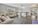 Open living area with lofted ceilings at 2516 Nouveau Way, Kissimmee, FL 34741