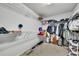 Spacious walk-in closet with ample shelving at 2516 Nouveau Way, Kissimmee, FL 34741