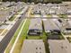 Aerial view of a house and surrounding neighborhood at 4558 Lions Gate Ave, Clermont, FL 34711