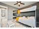 Bunk bed room with full and twin beds at 532 Hunter Cir, Kissimmee, FL 34758