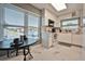 Modern white kitchen with stainless steel appliances at 532 Hunter Cir, Kissimmee, FL 34758
