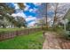 Brick patio and fenced backyard at 808 N Shore Dr, Leesburg, FL 34748